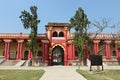 Entrance gate. Navlakha Palace built between 1884-1929. Rajnagar, Bihar,