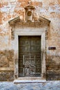 Entrance Gate Of Saint Joseph Monastry In Monopoli Apulia Puglia Italy