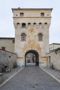 The medieval abbey of Sesto al Reghena Royalty Free Stock Photo