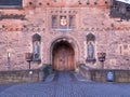 Entrance Gate to Edinburgh Castle Royalty Free Stock Photo