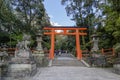 Entrance gate to the Kasuga Taisha Shrine in Nara, Japan Royalty Free Stock Photo