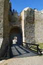 Entrance gate to the old fortification on the Danube Royalty Free Stock Photo