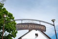 Entrance gate to the old, traditional brewery in Zwierzyniec Royalty Free Stock Photo