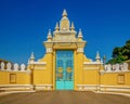 Entrance gate to the Royal Palace in Cambodia.