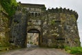 Entrance gate of vezelay, france