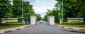 main entrance gate of Yangon University, Myanmar, June-2017