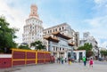 Entrance gates to Chinatown in Havana Royalty Free Stock Photo