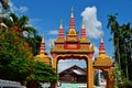 The entrance gateway to Wat Simuang.