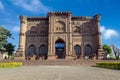 Entrance of Gol Gumbaz in Bijapur, Karnataka. Its circular dome is said to be the second largest in the world .
