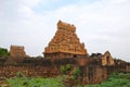 Entrance gopura, Brihadisvara Temple, Tanjore, Tamil Nadu Royalty Free Stock Photo