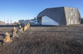 Exterior View of the Arctic College in Iqaluit Royalty Free Stock Photo