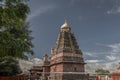 Entrance of Grishneshwar temple-Stone wall and stapes Verul Ellora Royalty Free Stock Photo