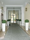 Entrance hall of a classy Hausmannian building Royalty Free Stock Photo