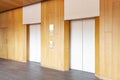 Entrance hall of the elevator in a modern building Royalty Free Stock Photo