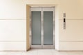 Entrance hall of the elevator in a modern building Royalty Free Stock Photo