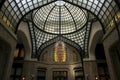 entrance hall of the Gresham Hotel in Budapest Royalty Free Stock Photo