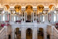 Entrance Hall of Library of Congress, Washington DC Royalty Free Stock Photo