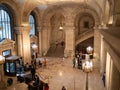 Entrance hall of the New York Public Library. Royalty Free Stock Photo