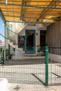 A entrance hall of a old building at small village Royalty Free Stock Photo