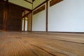 Entrance hall of the Shofuso Japanese Tea House a cultural jewel Royalty Free Stock Photo