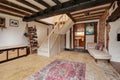 Entrance hall in 17th century cottage