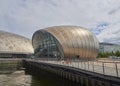 The Entrance Hall to the IMAX Cinema at Glasgow Science Centre on Pacific Quay