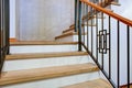 Luxury home interior with view of gorgeous staircase