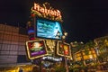 Entrance of Harrah`s casino Royalty Free Stock Photo