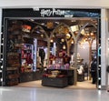 Entrance of Harry Potter shop at Heathrow Airport in London, UK Royalty Free Stock Photo