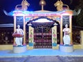 Entrance of a Hindu temple of northeast India.