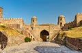 Entrance of Hisor Fortress in Tajikistan