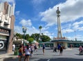 The entrance of the Hollywood Studios Park at Walt Disney World in Orlando, FL