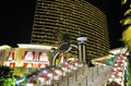 Entrance of a Hotel in Las Vegas All names and Logos are deleted