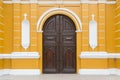 Entrance of Iglesia La Ermita in Barranco, Lima