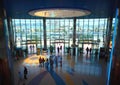 Entrance inside shopping center Marina mall