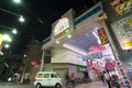 The entrance of Janjan Yokocho Alley at Naniwa-ku in osaka. Royalty Free Stock Photo