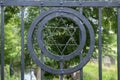 Entrance Jewish Cemetery Zeeburg At Amsterdam The Netherlands 18-6-2020 Royalty Free Stock Photo