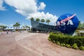 Entrance of Kennedy Space Center Royalty Free Stock Photo