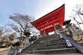 Entrance of Kiyomizu-dera Temple in Japan Royalty Free Stock Photo