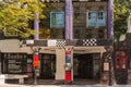 The entrance of Kunst Haus Wien, Hundertwasser Museum in Vienna, Austria.