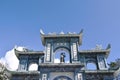 entrance of Linh Ung Buddhist temple on monkeys mountain