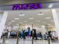 Entrance of Marisa store, the brazilian chain of department stores