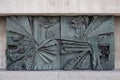 Entrance of metropolitan Cathedral of Christ the King Liverpool July 2020