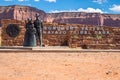 Entrance of the Monument Valley, Utah, USA