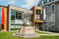 Entrance of the MusÃ©e maritime du QuÃ©bec located in the municipality oj L\'Islet