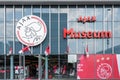 Entrance museum of the Dutch football club Ajax