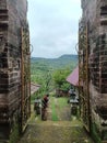 Entrance of my tample in bali Royalty Free Stock Photo