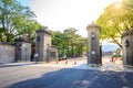 Entrance of National Folk Museum of Korea on Jun 19, 2017 locate Royalty Free Stock Photo