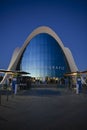 Entrance of oceanografic Valencia Royalty Free Stock Photo