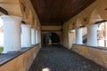 Entrance in the fortified saxon church.